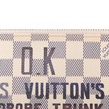 Louis Vuitton Damier Azur Trunk Pochette Milla MM 10 of 10