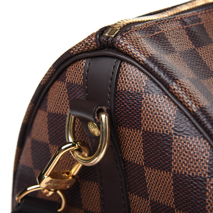 Louis Vuitton Damier Ebene Speedy Bandouliere 30 19 of 27