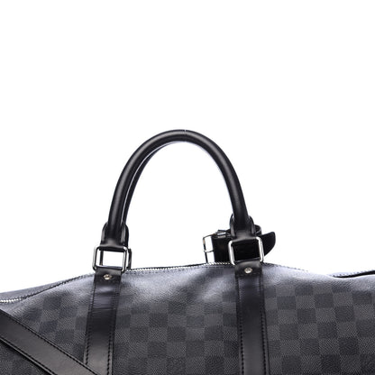 Louis Vuitton Damier Graphite Keepall Bandouliere 55 10 of 10