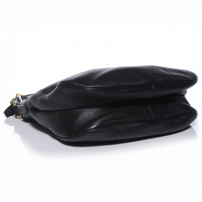 Prada Vitello Daino Shoulder Bag Nero Black 4 of 9