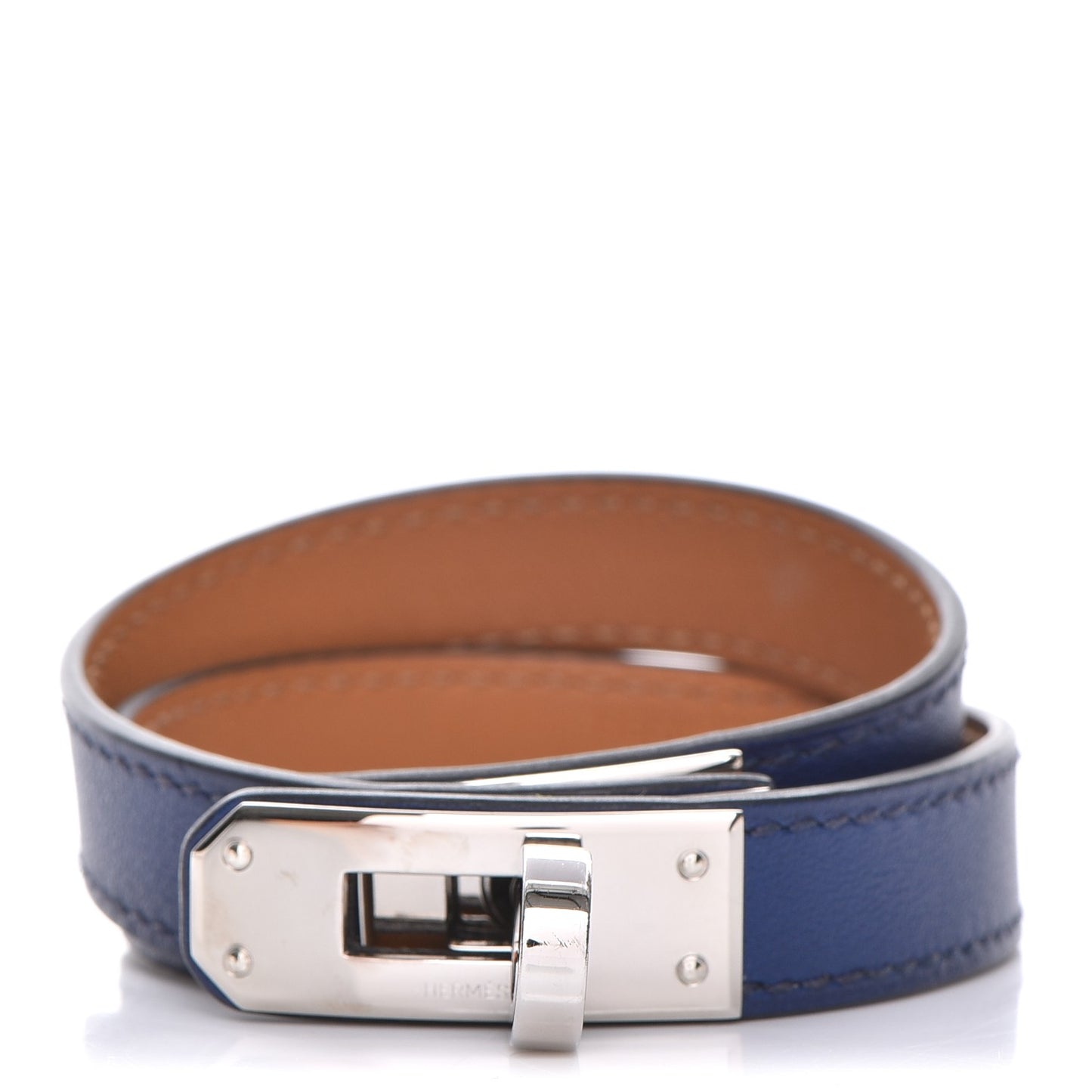 Swift Kelly Double Tour Bracelet S Bleu Saphir