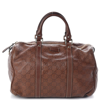 Gucci Guccissima Medium Joy Boston Brown 1 of 10