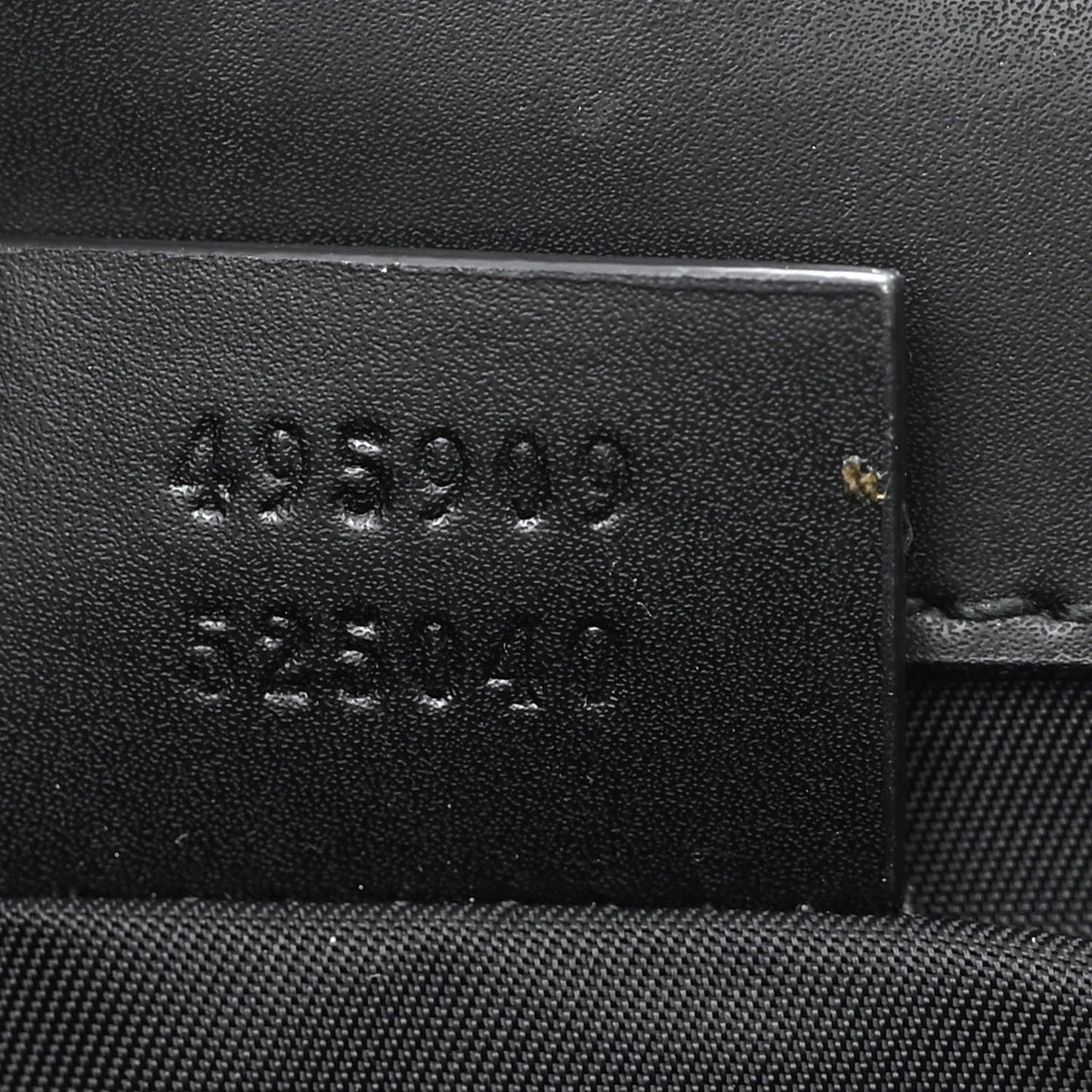 GG Supreme Monogram Web Messenger Diaper Bag Black Grey