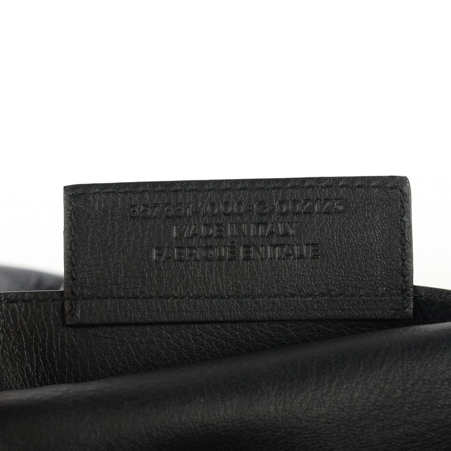Supple Calfskin Papier A4 Zip Around Tote Black