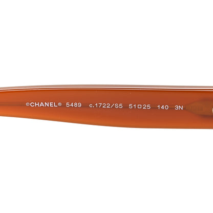 Chanel Acetate Round Sunglasses 5489 Brown 5 of 9