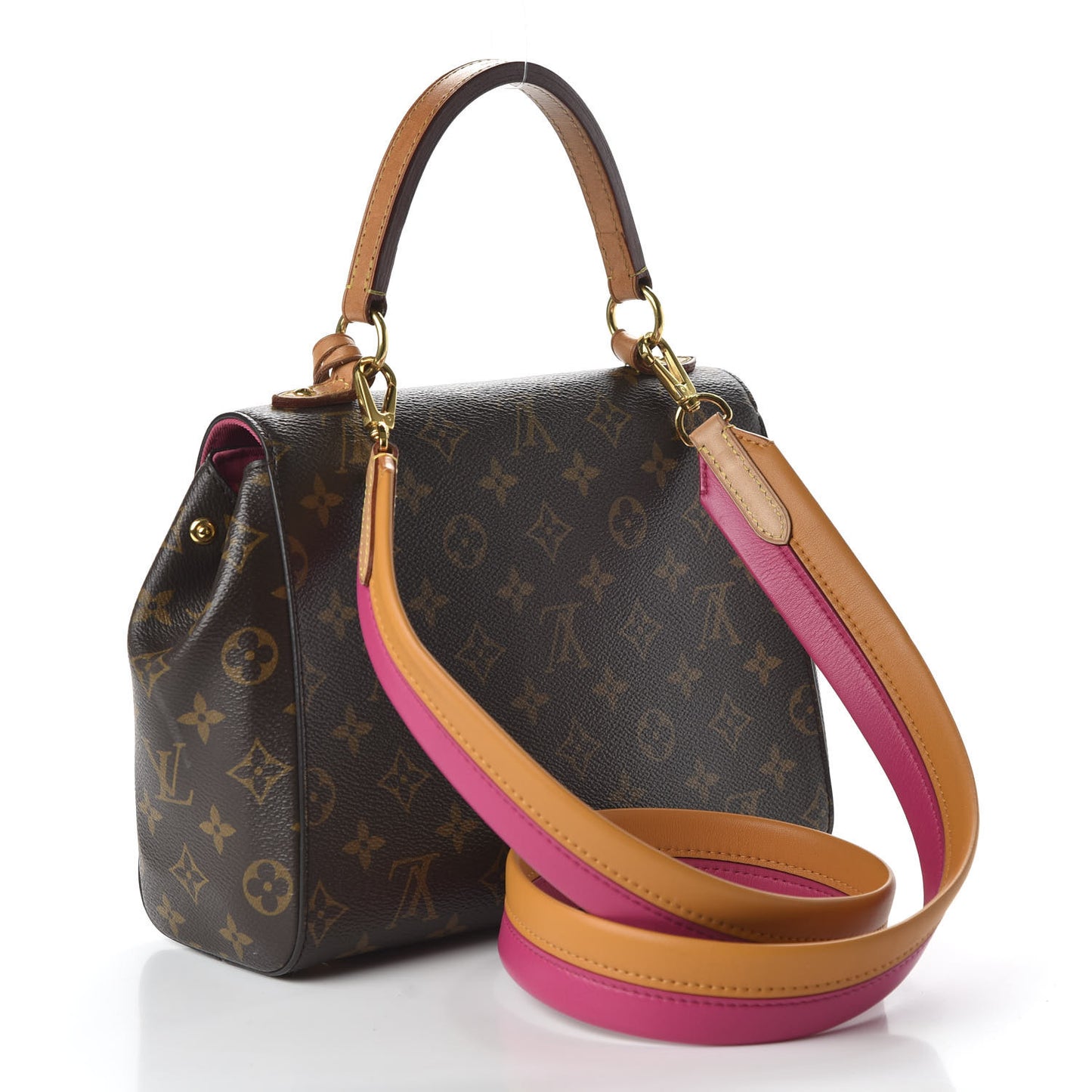 Monogram Cluny BB Hot Pink Safran Imperial