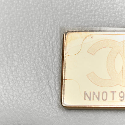 Chanel Lambskin Quilted Mini Pearl Crush Flap Light Grey 7 of 10