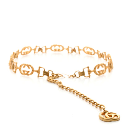 Gucci Horsebit Chain Belt Oro Antic Opaco 4 of 5