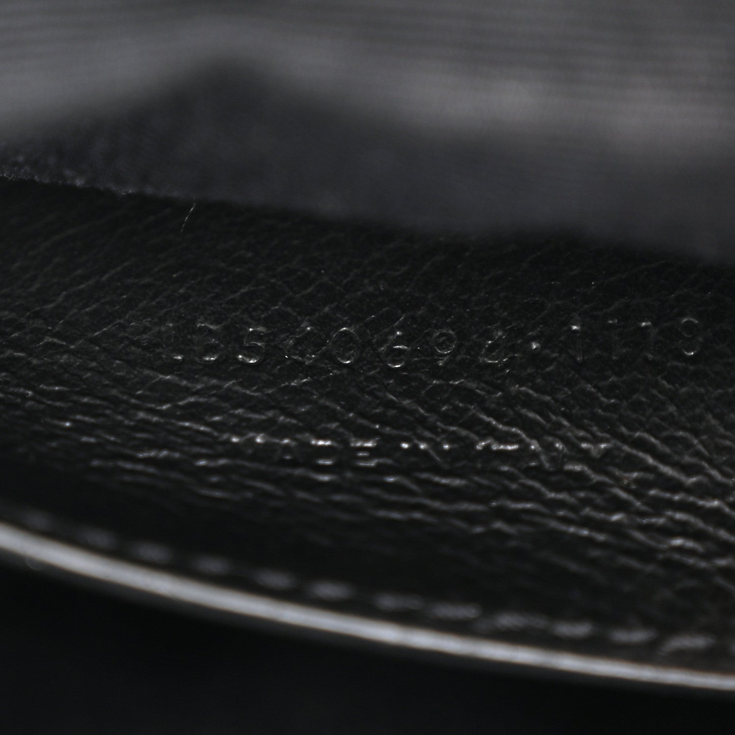 Saint Laurent Calfskin Heart Monogram Crossbody Black 7 of 10
