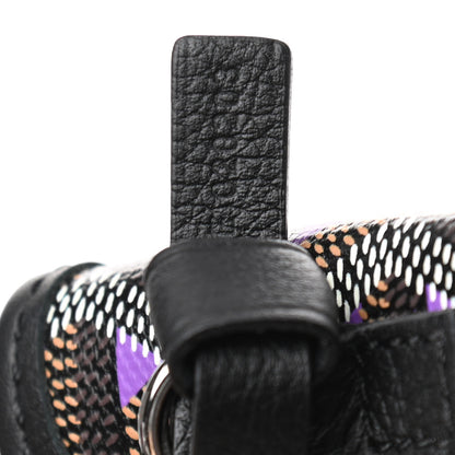 Goyard Goyardine Saint Louis Claire Voie PM Black Violet 8 of 11