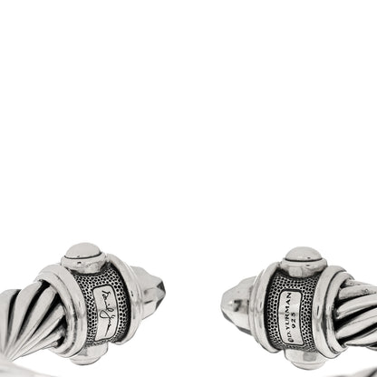 David Yurman Sterling Silver 10mm Renaissance Cable Bracelet 3 of 4
