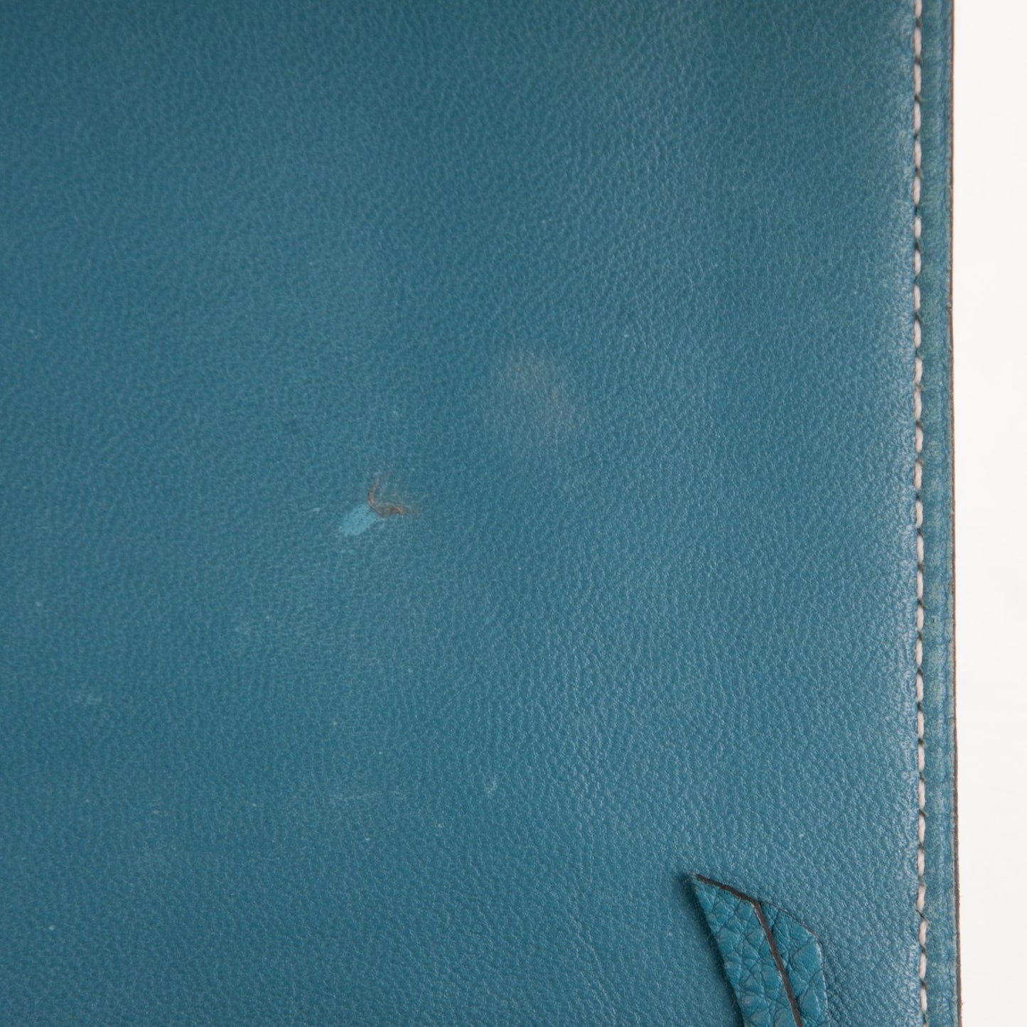 Togo Dogon Duo Wallet Blue Jean