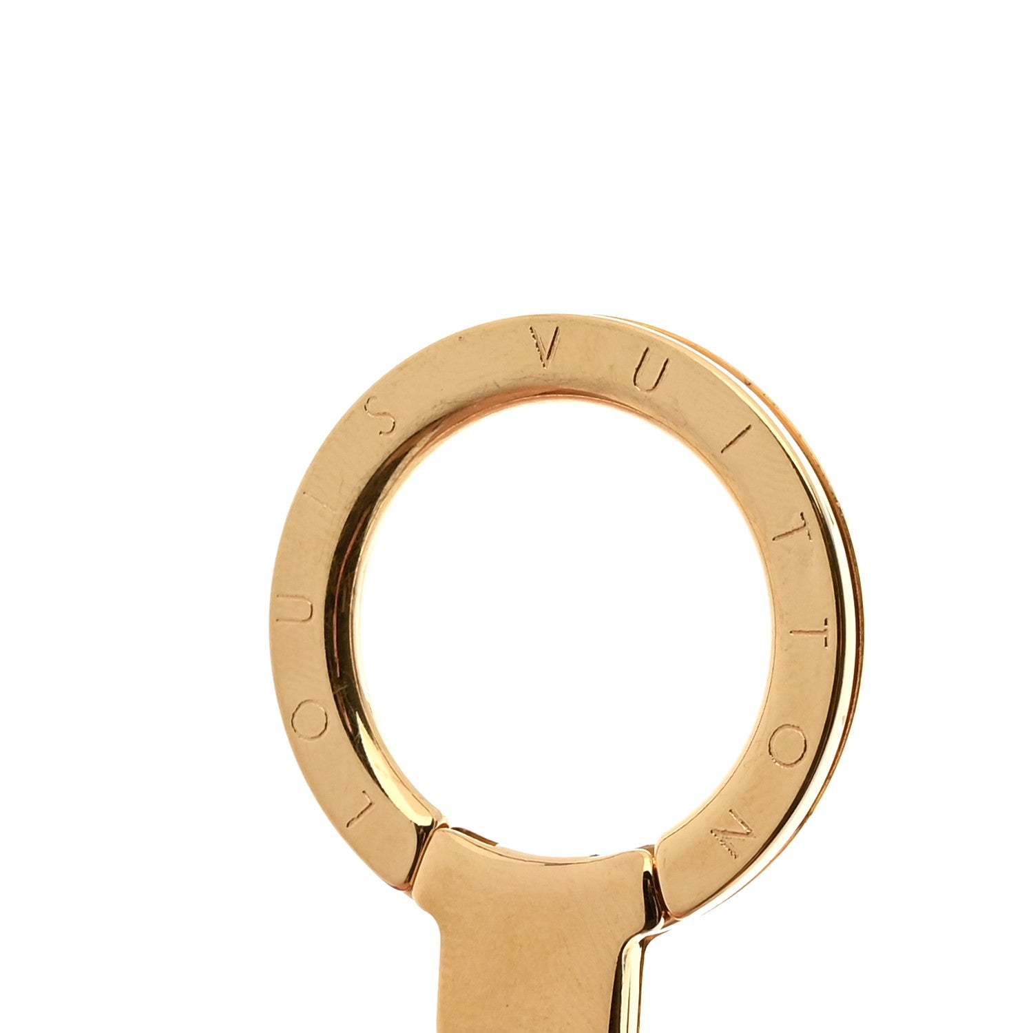 Louis Vuitton Monogram Spring Street Bag Charm Key Holder Gold 3 of 5