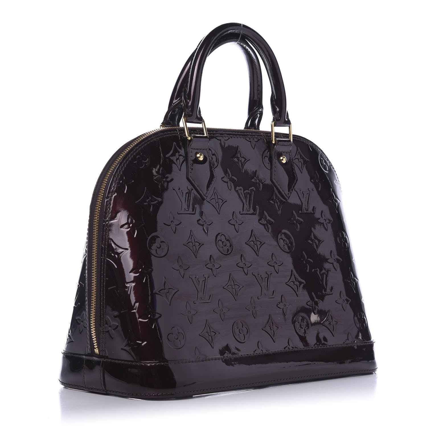 Louis Vuitton Vernis Alma PM Amarante 3 of 9