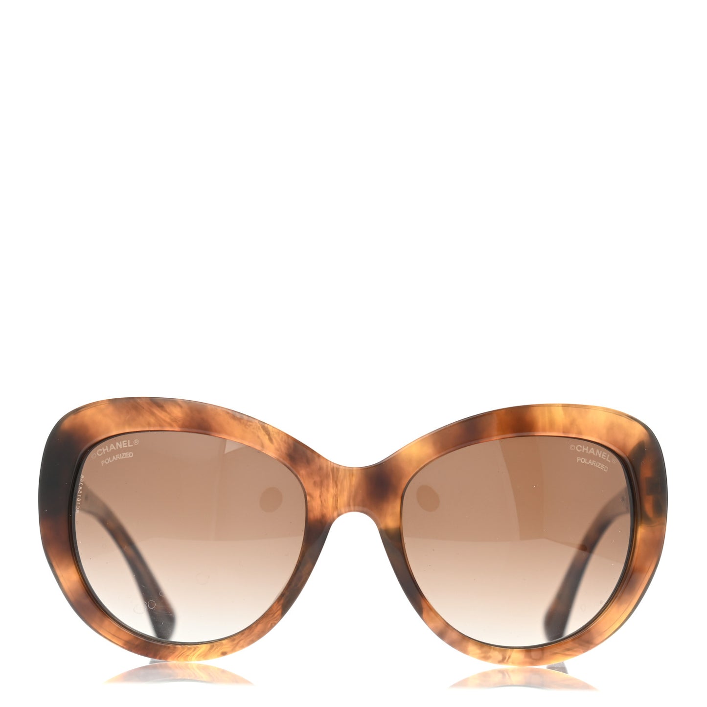 Butterfly Signature Polarized Sunglasses 5346 Light Brown
