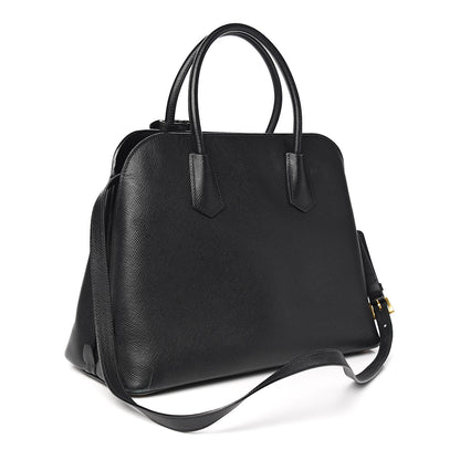 Prada Saffiano Lux Open Promenade Tote Black 2 of 11