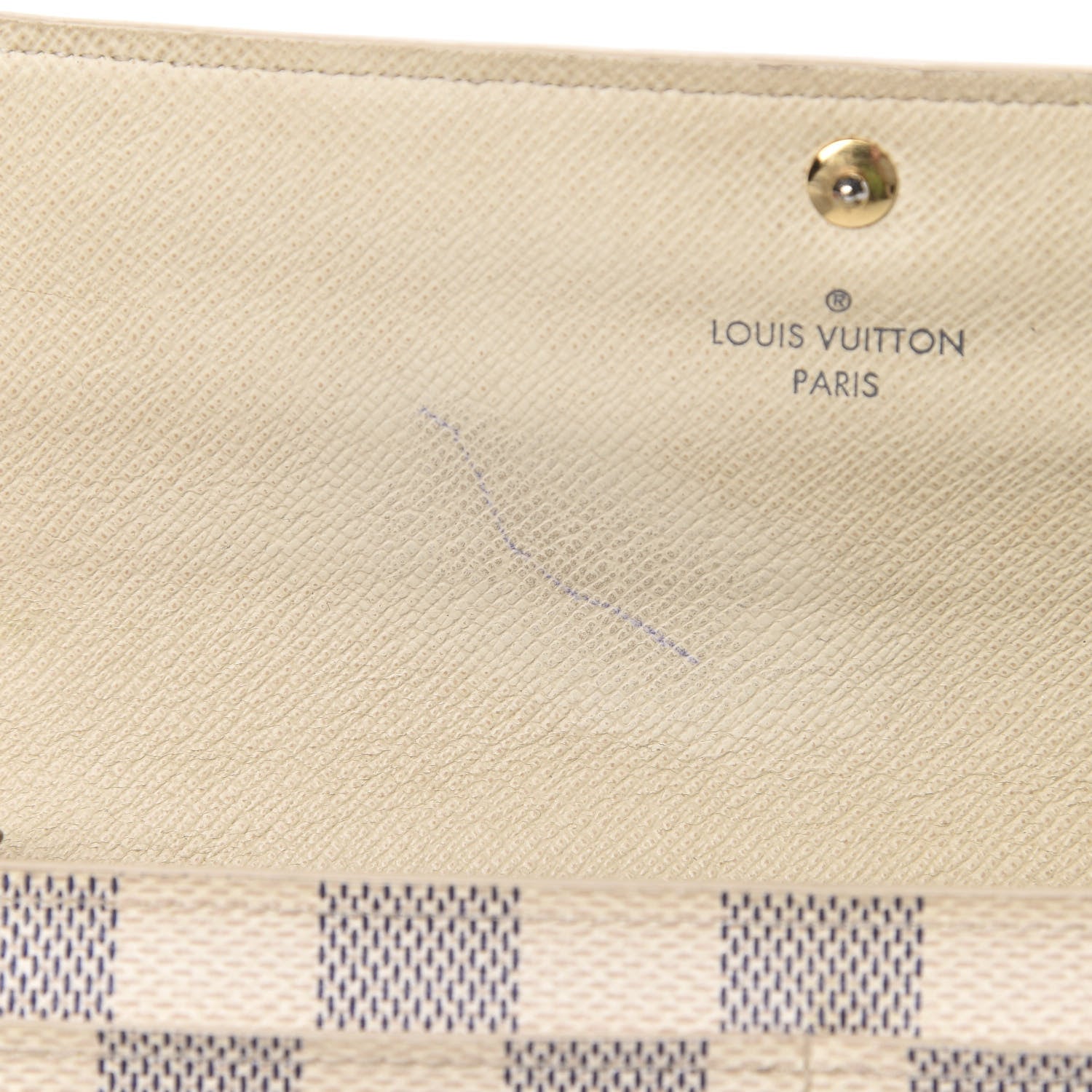 Louis Vuitton Damier Azur Sarah Wallet 10 of 18