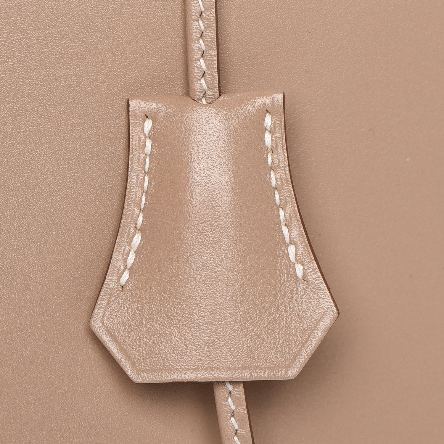 Hermes Tadelakt Guilloche Birkin 35 Argile 26 of 27