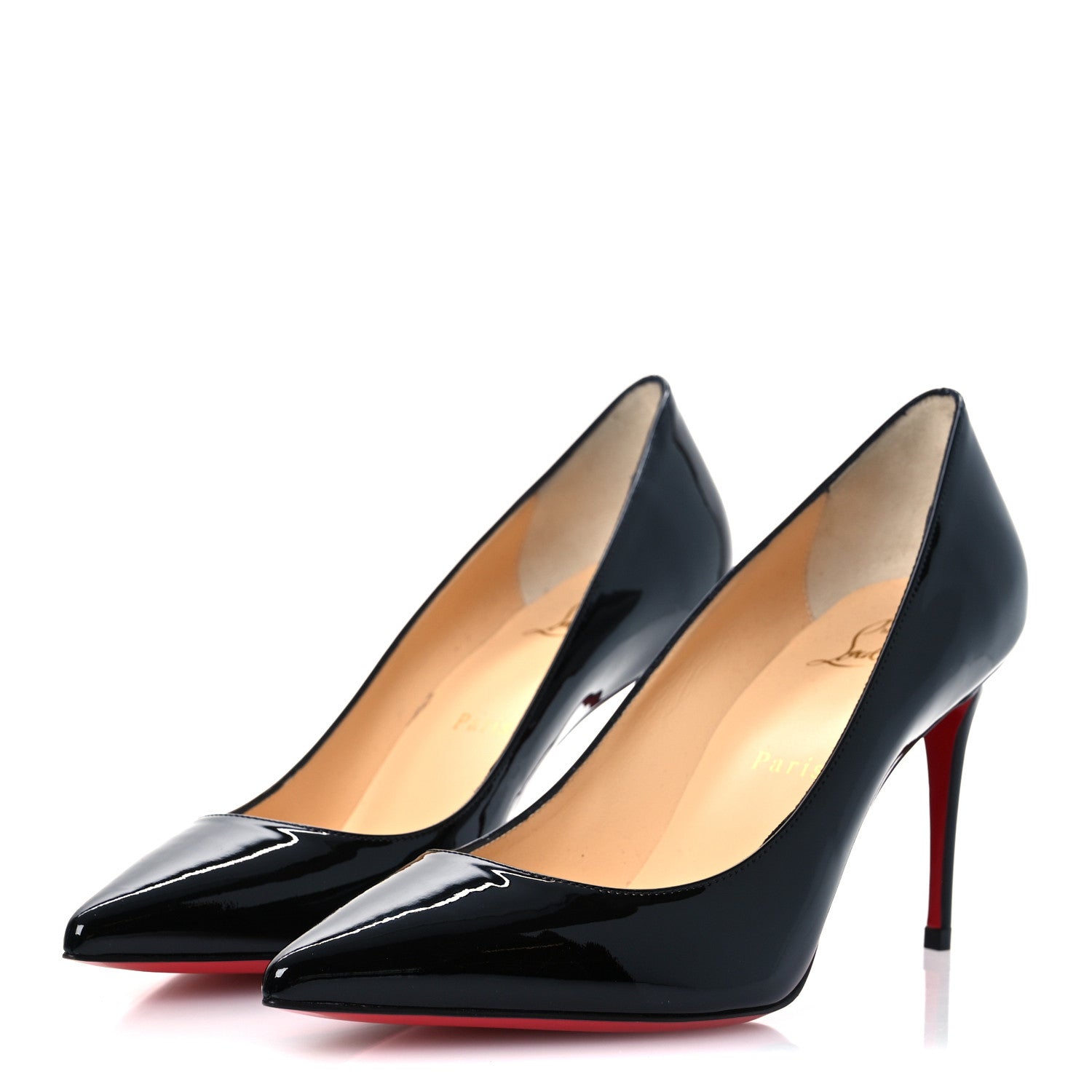 Christian Louboutin Patent So Kate 85 Pumps 37.5 Black 4 of 11