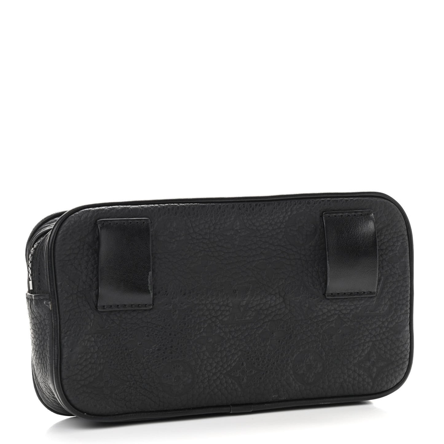Taurillon Monogram Uniformes Solar Ray Soft Pochette Volga Belt Bag Black
