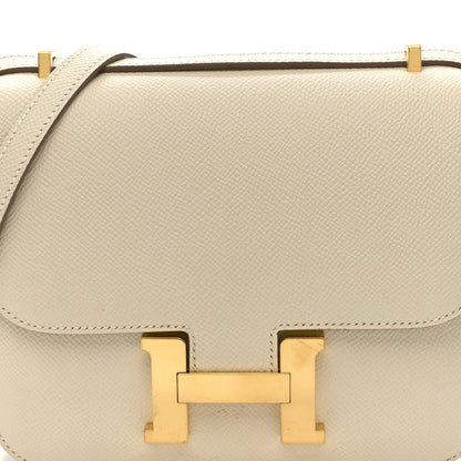 Hermes Epsom Constance 18 Craie 9 of 12