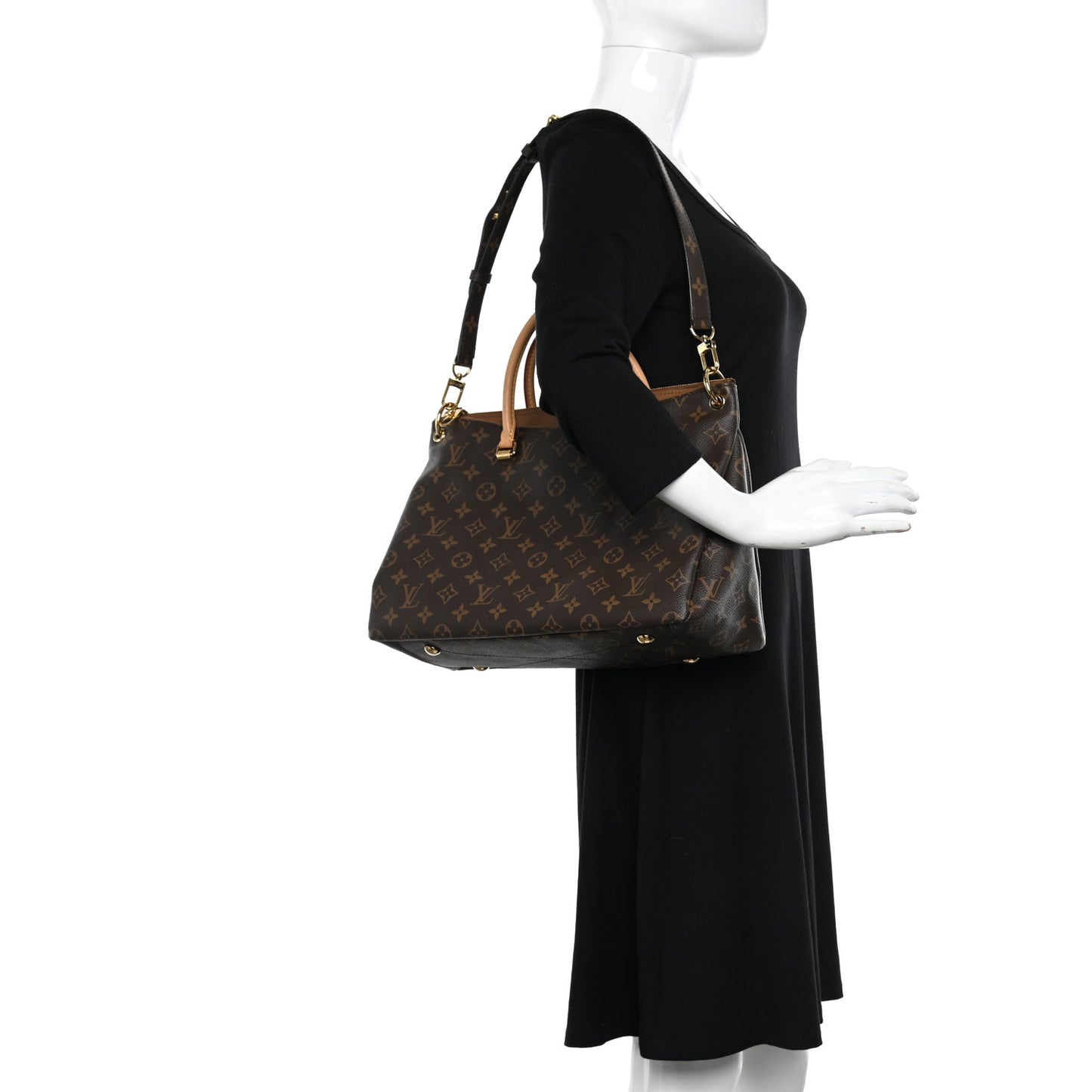 LOUIS VUITTON Monogram Pallas Havane