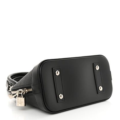 Louis Vuitton Epi Alma BB Black 4 of 10