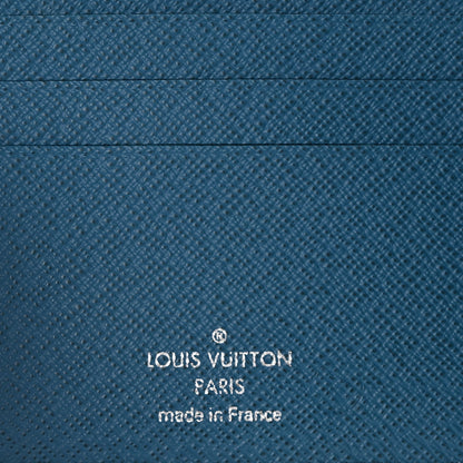 Louis Vuitton Damier Graphite World Tour Multiple Wallet Blue 6 of 6