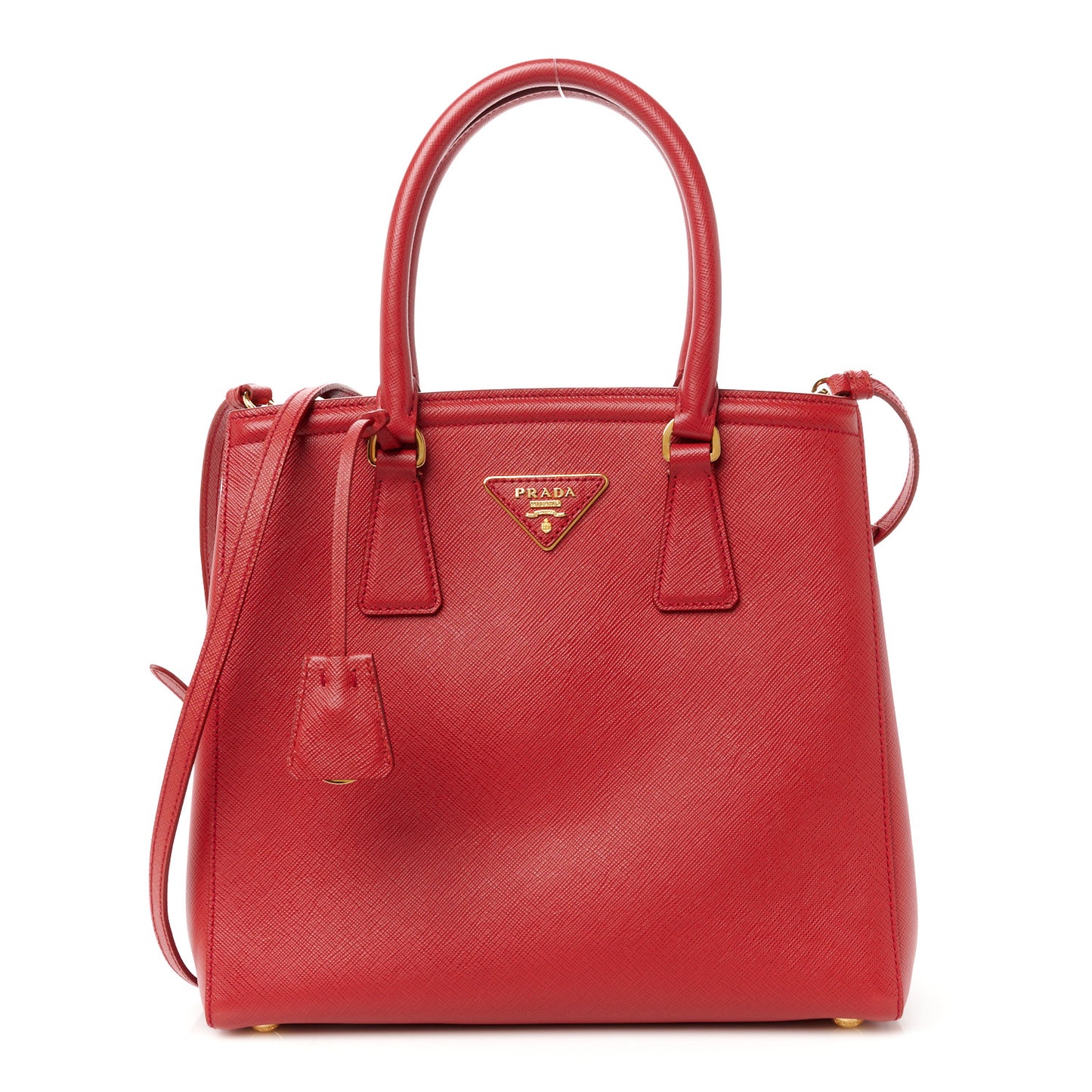 Saffiano Lux Parabole Tote Fuoco