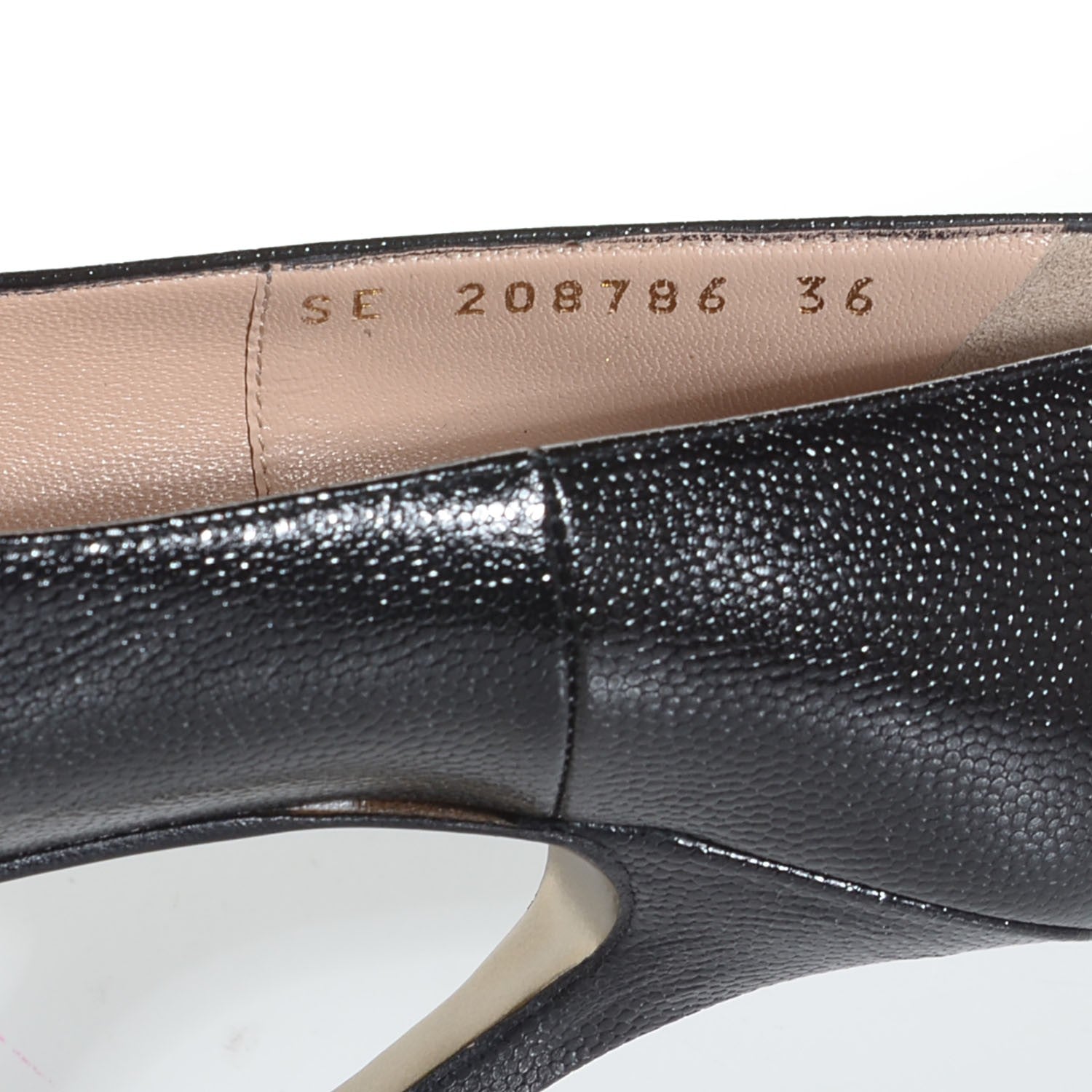 Saint Laurent Vernigolf Tribtoo 105 Platform Pumps 36 Black 7 of 7