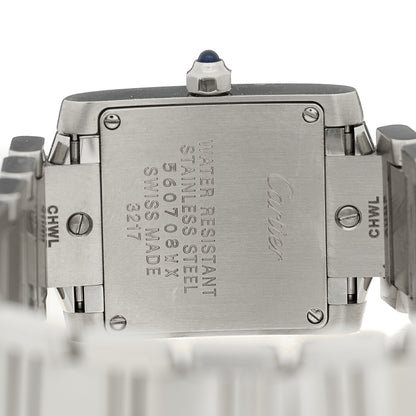 Cartier Stainless Steel 20mm Tank Francaise Quartz Watch 4 of 4