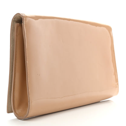Saint Laurent Patent Calfskin Monogram Large Belle De Jour Clutch Chair 3 of 7