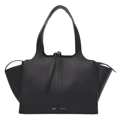 Celine Baby Grained Calfskin Small Tri-Fold Bag Black 1 of 12