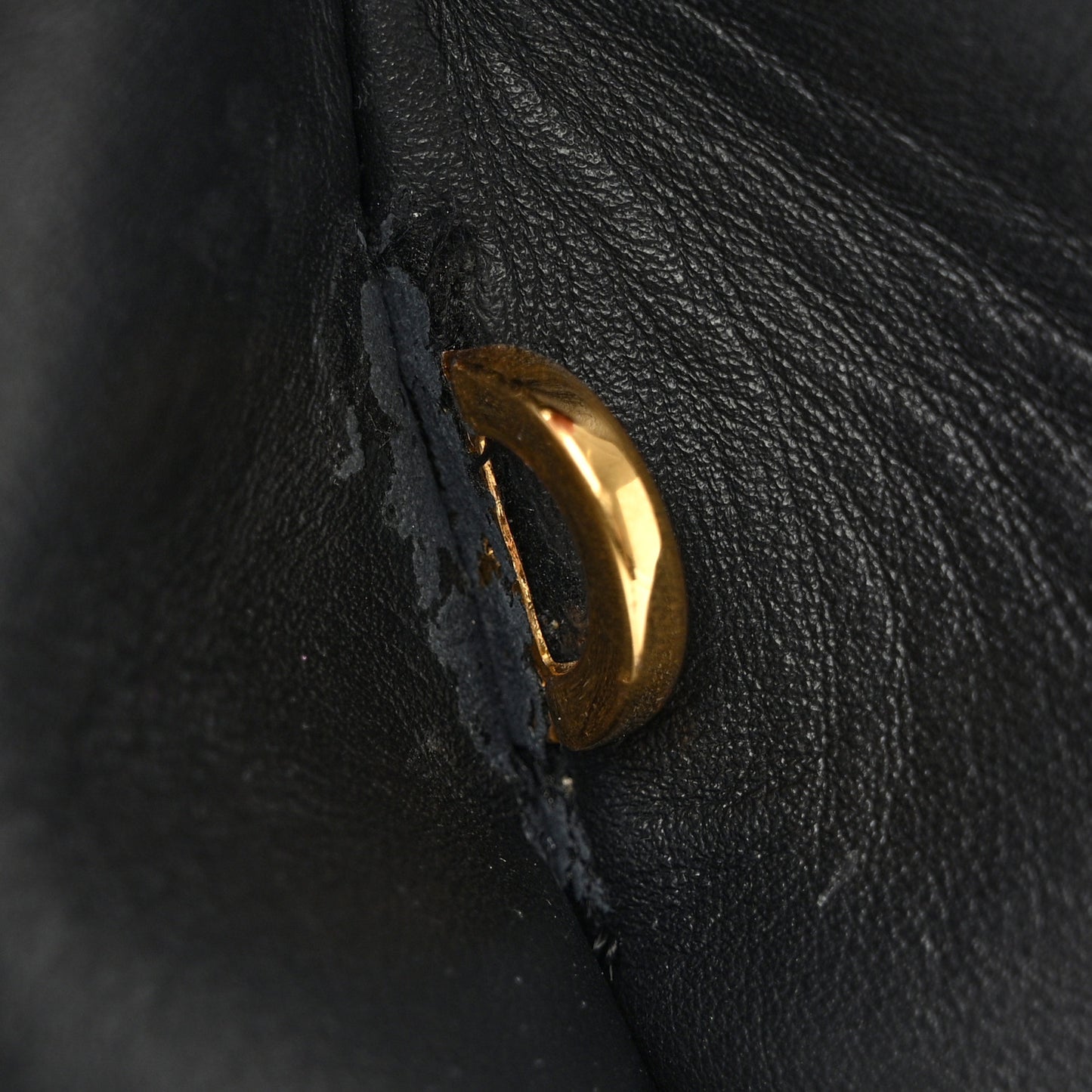 Smooth Calfskin Medium Icon Bag Black