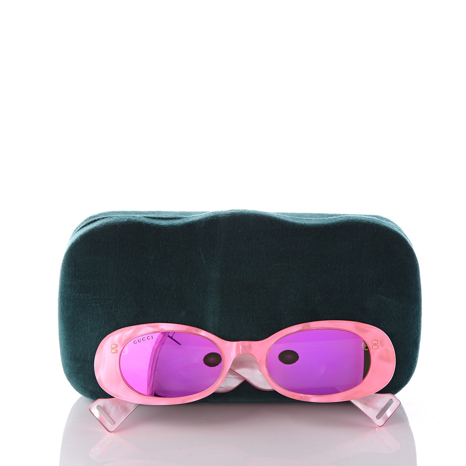 Gucci Acetate Oval Sunglasses GG0517S Pink 8 of 8