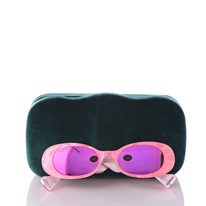 Gucci Acetate Oval Sunglasses GG0517S Pink 8 of 8