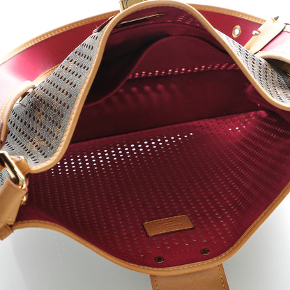 Louis Vuitton Monogram Perforated Musette Fuchsia 6 of 7