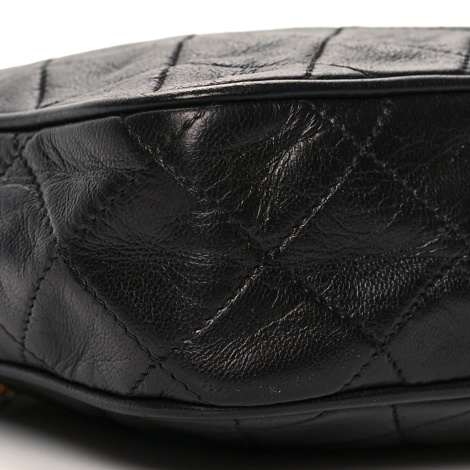 Chanel Lambskin Quilted Tassel Camera Case Black 8 of 9