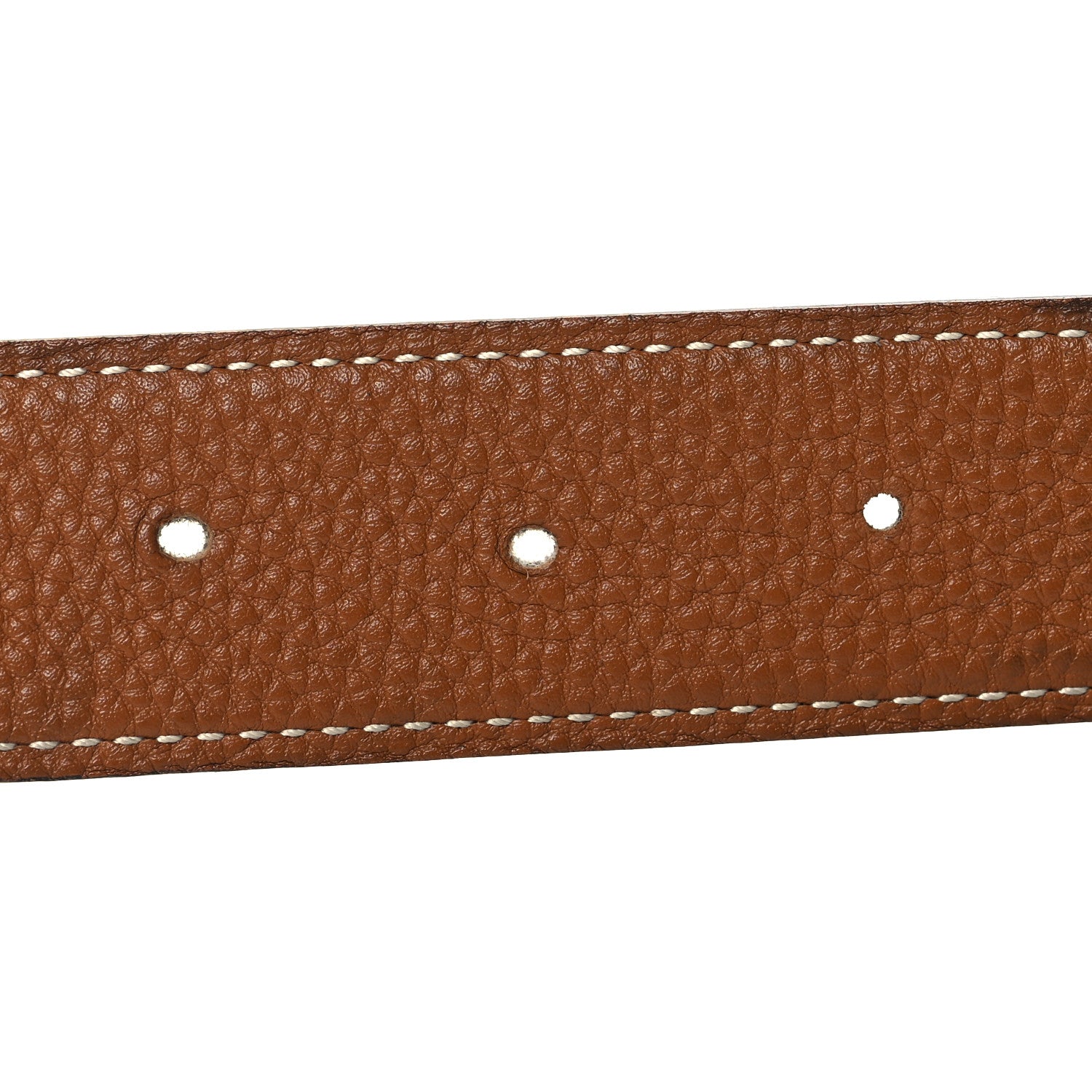 Hermes Box Togo 32mm Belt Strap 90/36 Black Gold 7 of 8