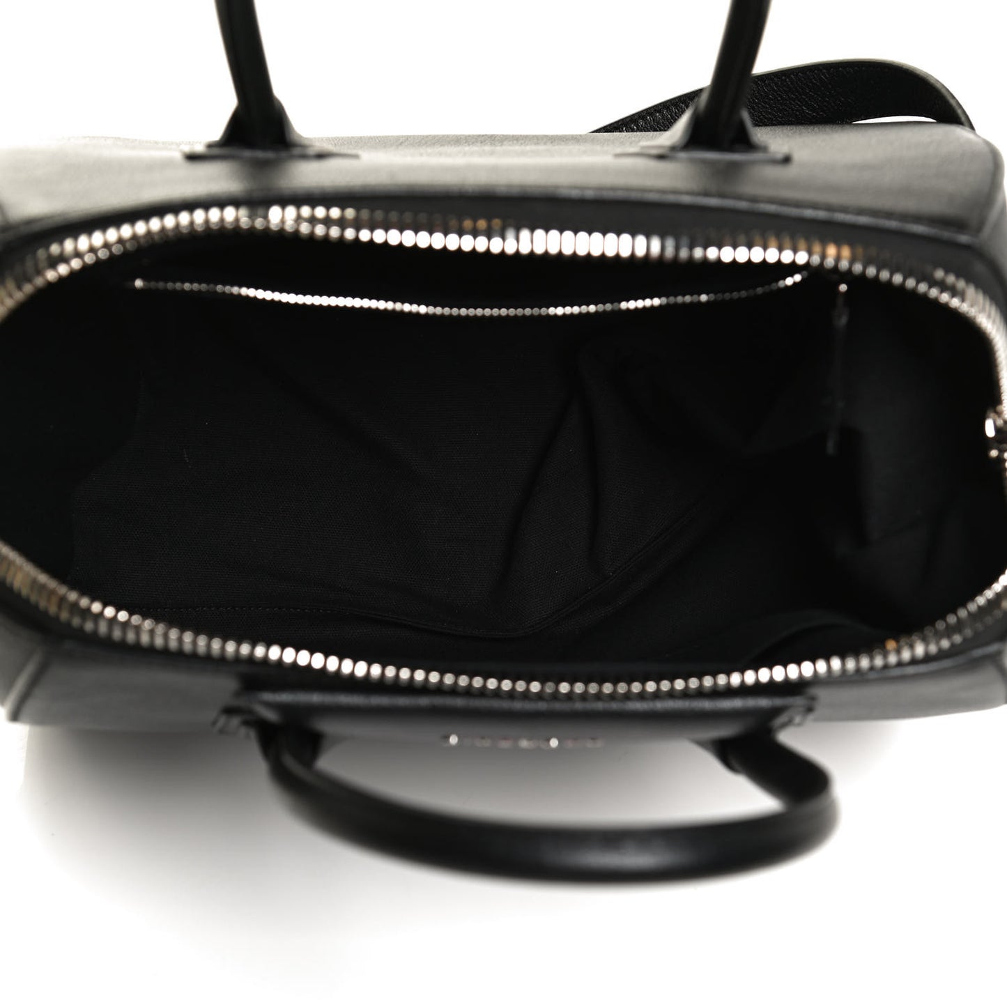 Sugar Goatskin Medium Antigona Black