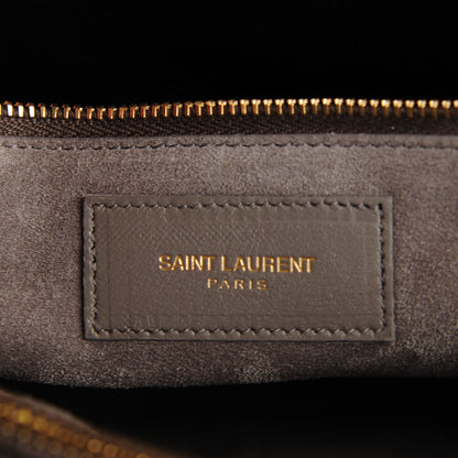 Saint Laurent Calfskin Small Sac De Jour Earth 6 of 7
