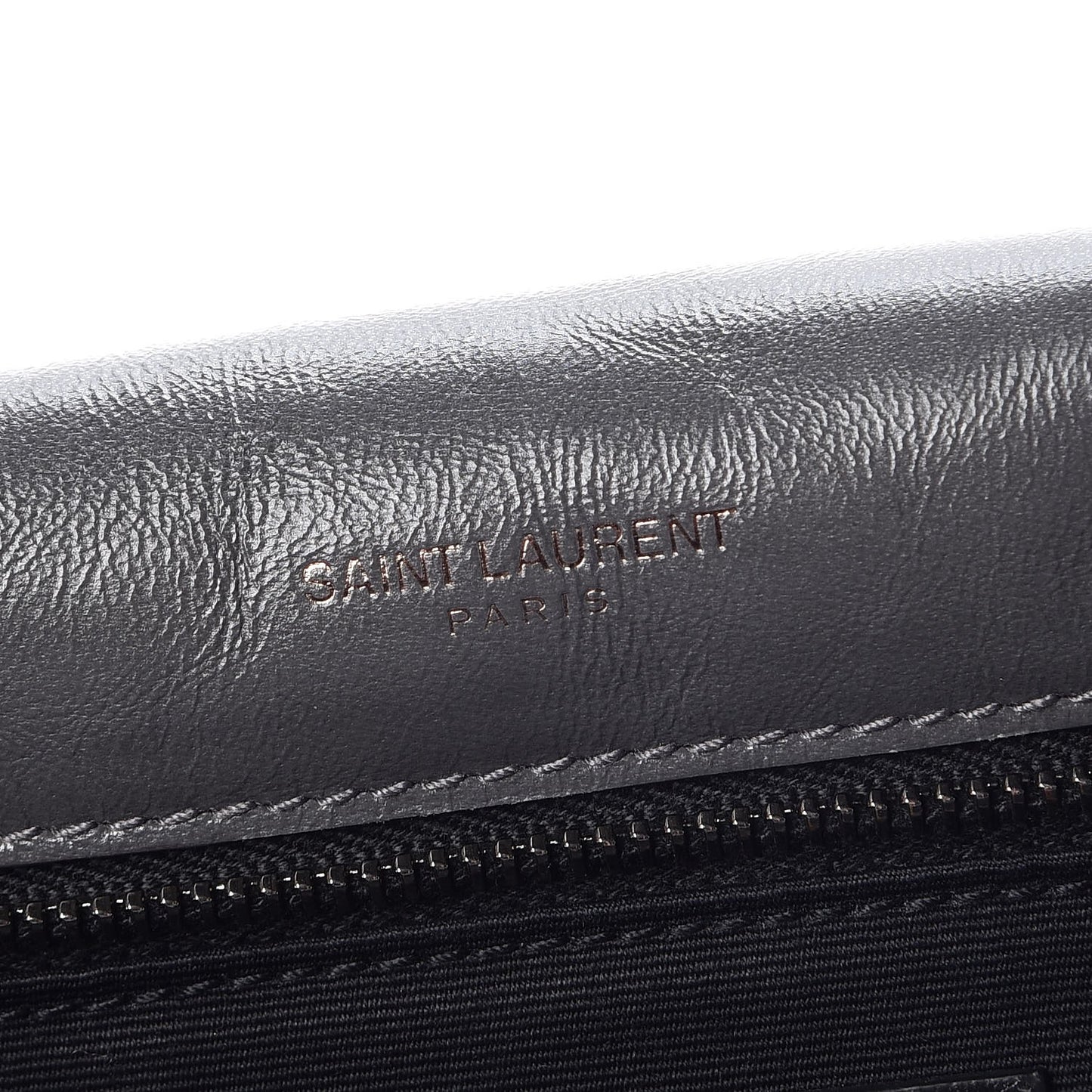 Crinkled Calfskin Matelasse Monogram Large Niki Chain Satchel Storm