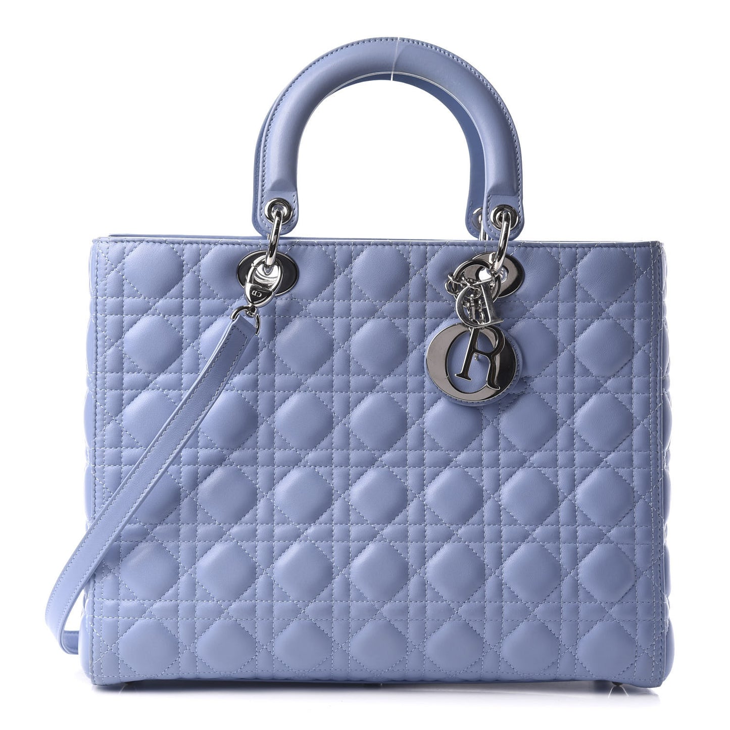 Lambskin Cannage Large Lady Dior Jean