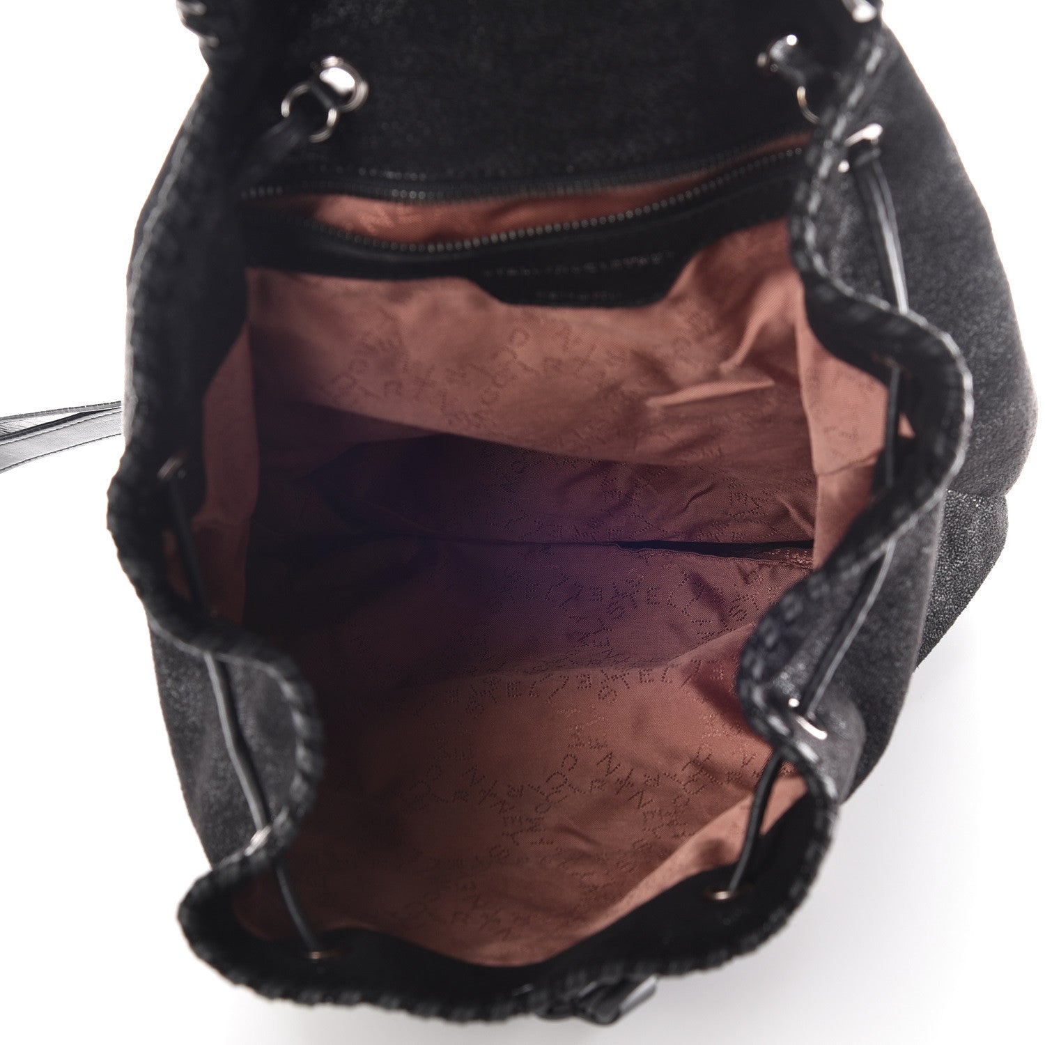 Stella McCartney Shaggy Deer Falabella Backpack Black 5 of 10
