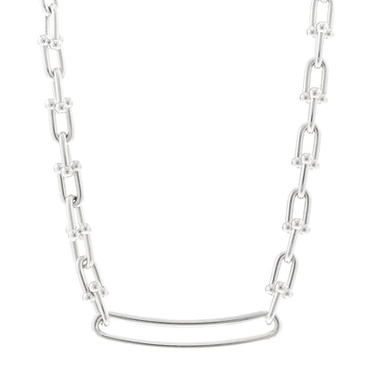 Tiffany Sterling Silver HardWear Link Necklace 1 of 5