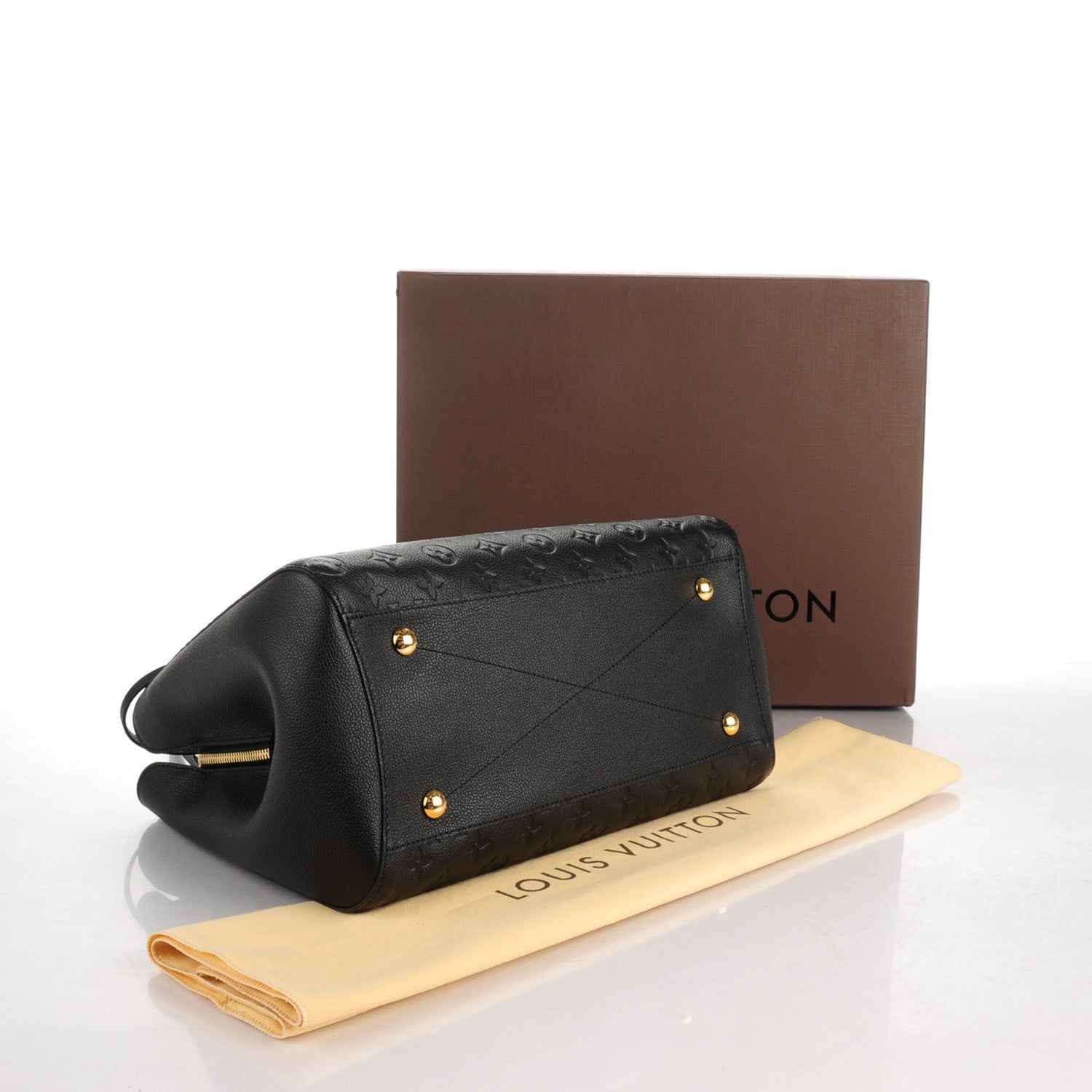 Louis Vuitton Empreinte Montaigne GM Black 4 of 7