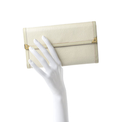 Louis Vuitton Suhali Porte Tresor International Wallet White 2 of 12