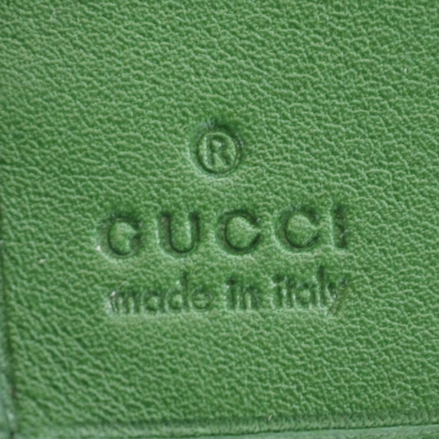 Gucci Python Continental Tiger Head Wallet Green 5 of 12