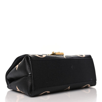 Louis Vuitton Empreinte Monogram Giant Madeleine BB Black Beige 4 of 10