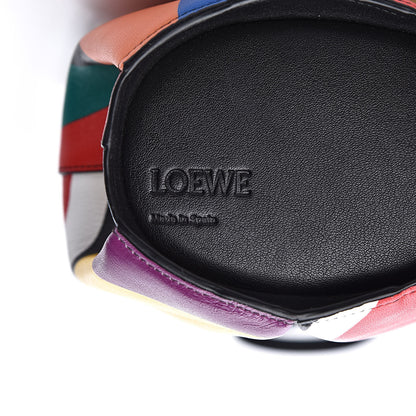 Loewe Calfskin Mini Striped Elephant Crossbody Bag Multicolor 7 of 7